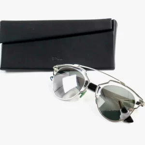 Christian Dior So Real Mirror Sunglasses/Silver Made in Italy