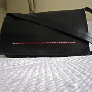 DKNY Black Leather Shoulder Bag