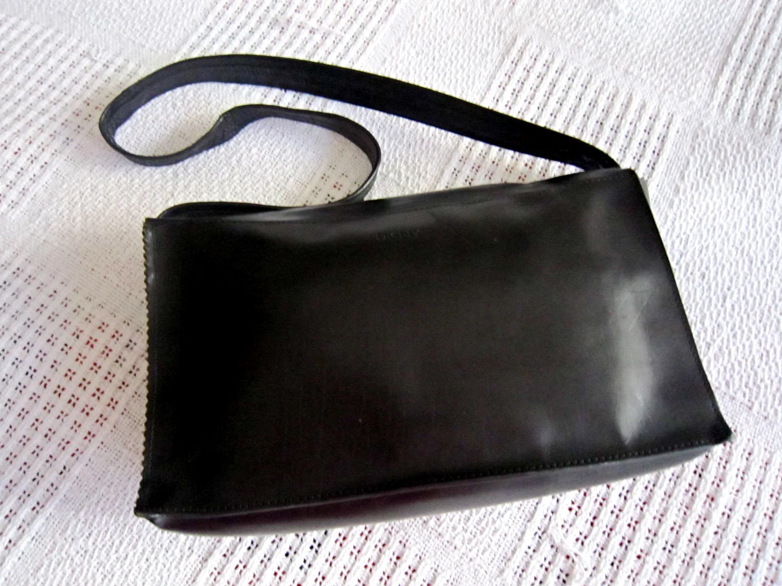 DKNY Black Leather Shoulder Bag — image 2