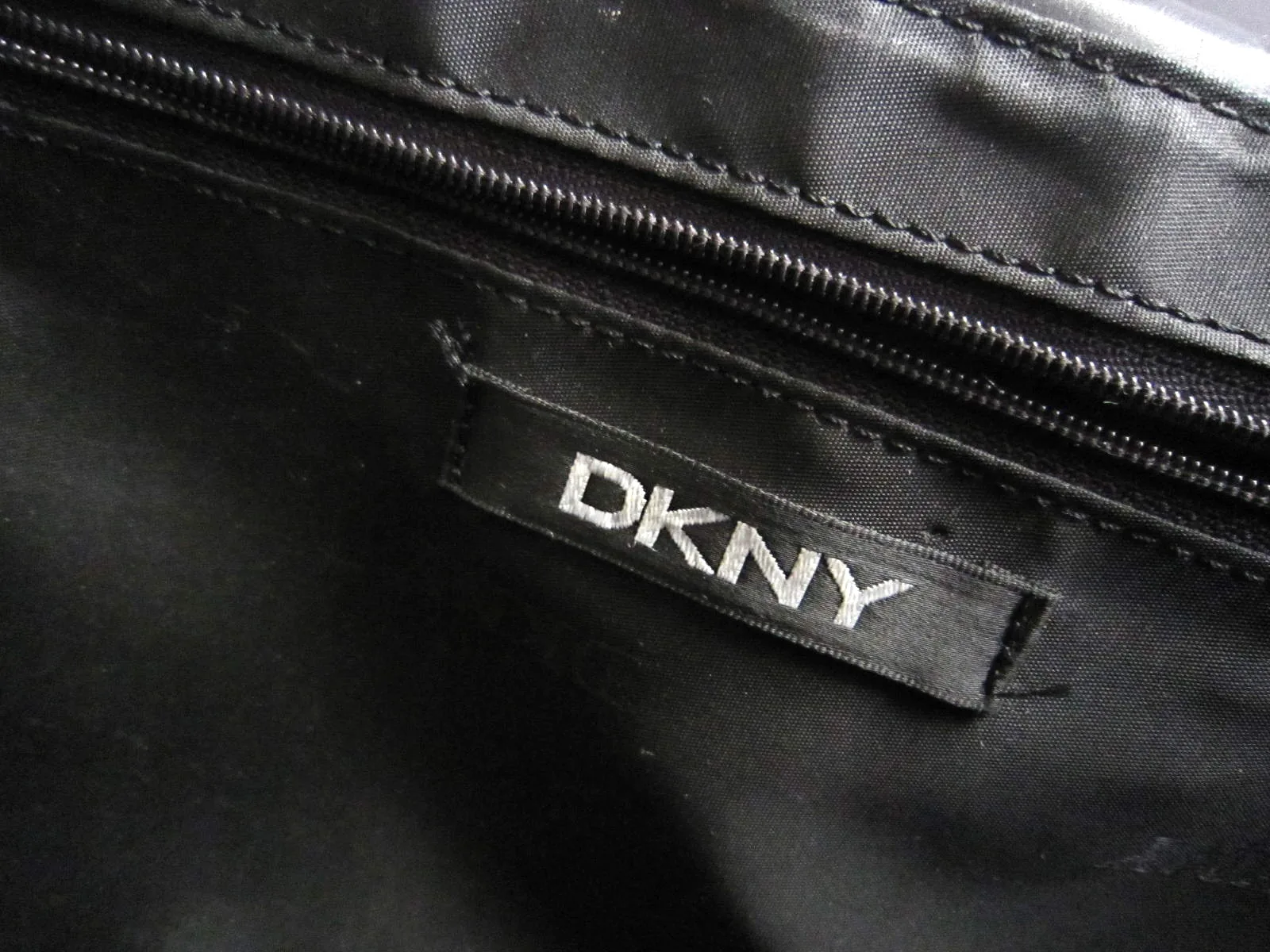 DKNY Black Leather Shoulder Bag — image 7