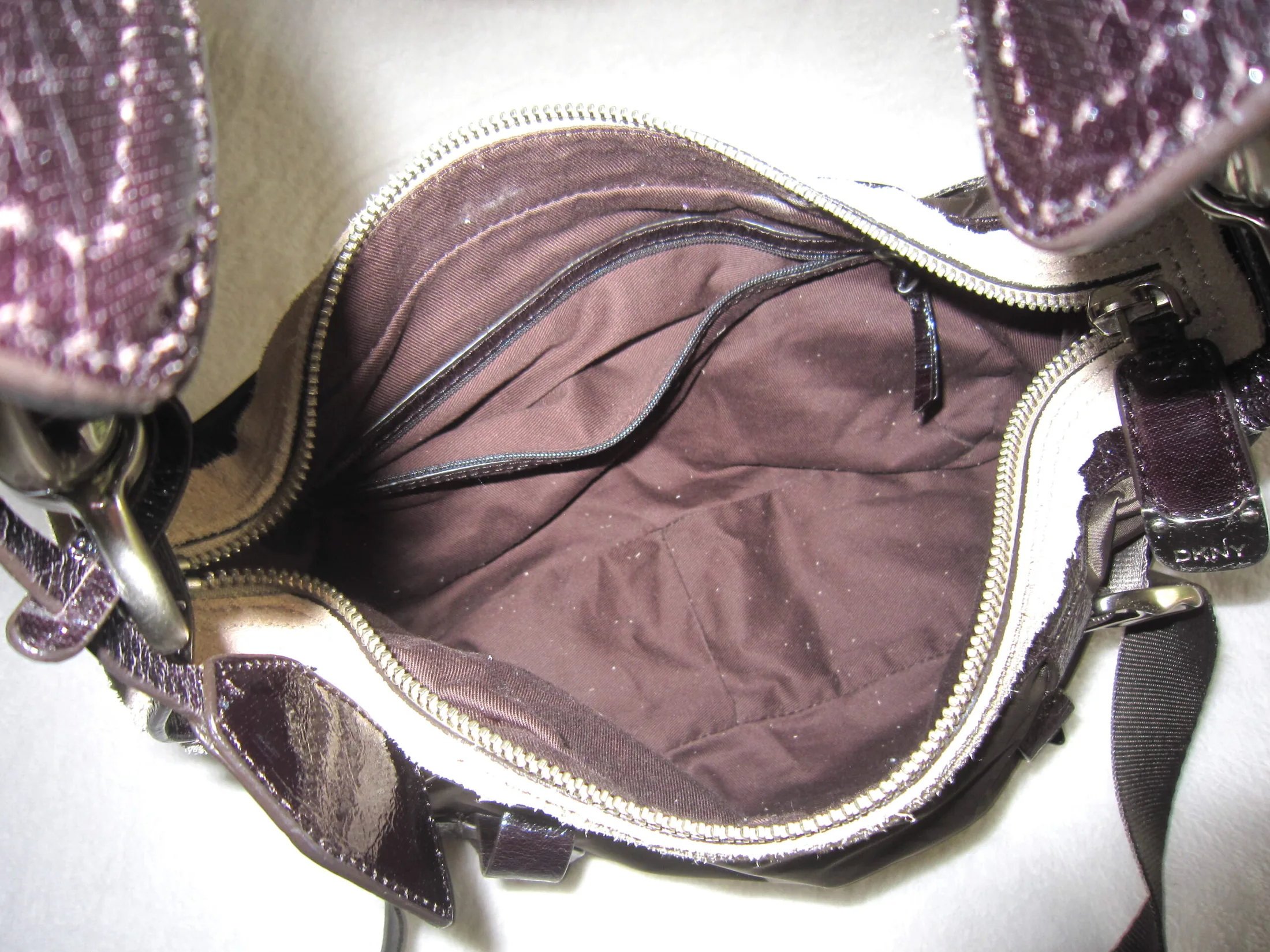 DKNY Brown Hobo Bag — image 6