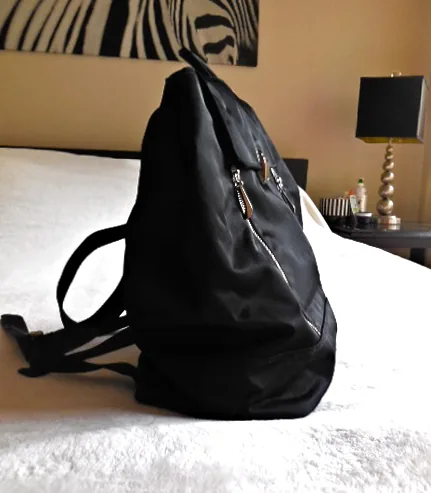 DKNY Signature Black Nylon Backpack — image 3