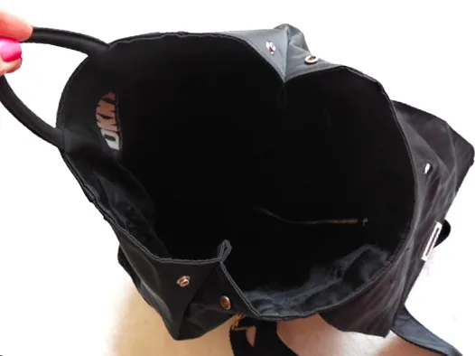 DKNY Signature Black Nylon Backpack — image 5