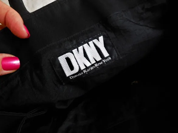 DKNY Signature Black Nylon Backpack — image 6