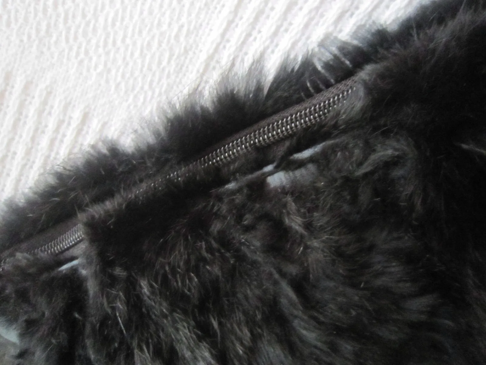 Di Piu Fur & Leather Messenger Bag — image 5