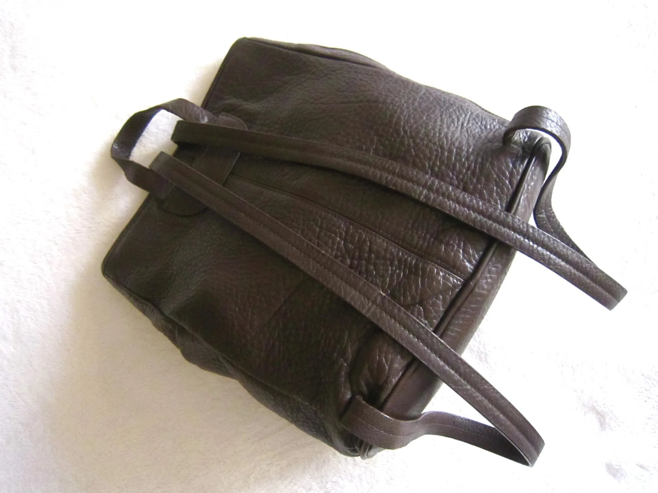 Ellington Brown Leather Backpack — image 3