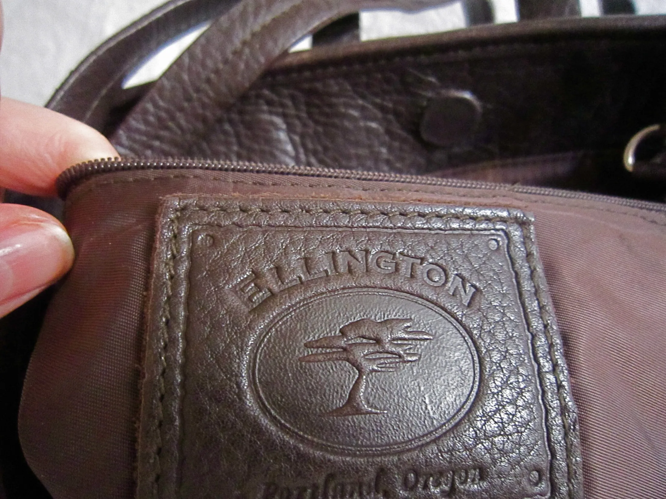 Ellington Brown Leather Backpack — image 5