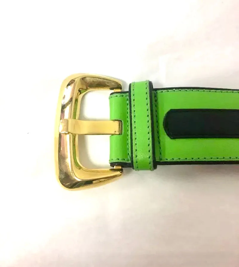 Escada Green Leather Charm Belt — image 3