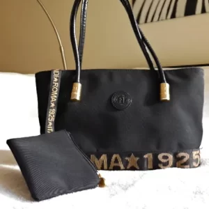 Fendi Signature Vintage Roma Tote with Pouch