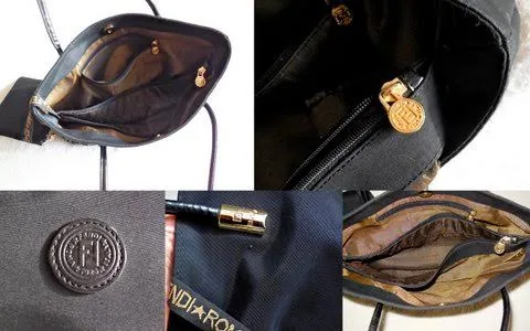 Fendi Signature Vintage Roma Tote with Pouch — image 4