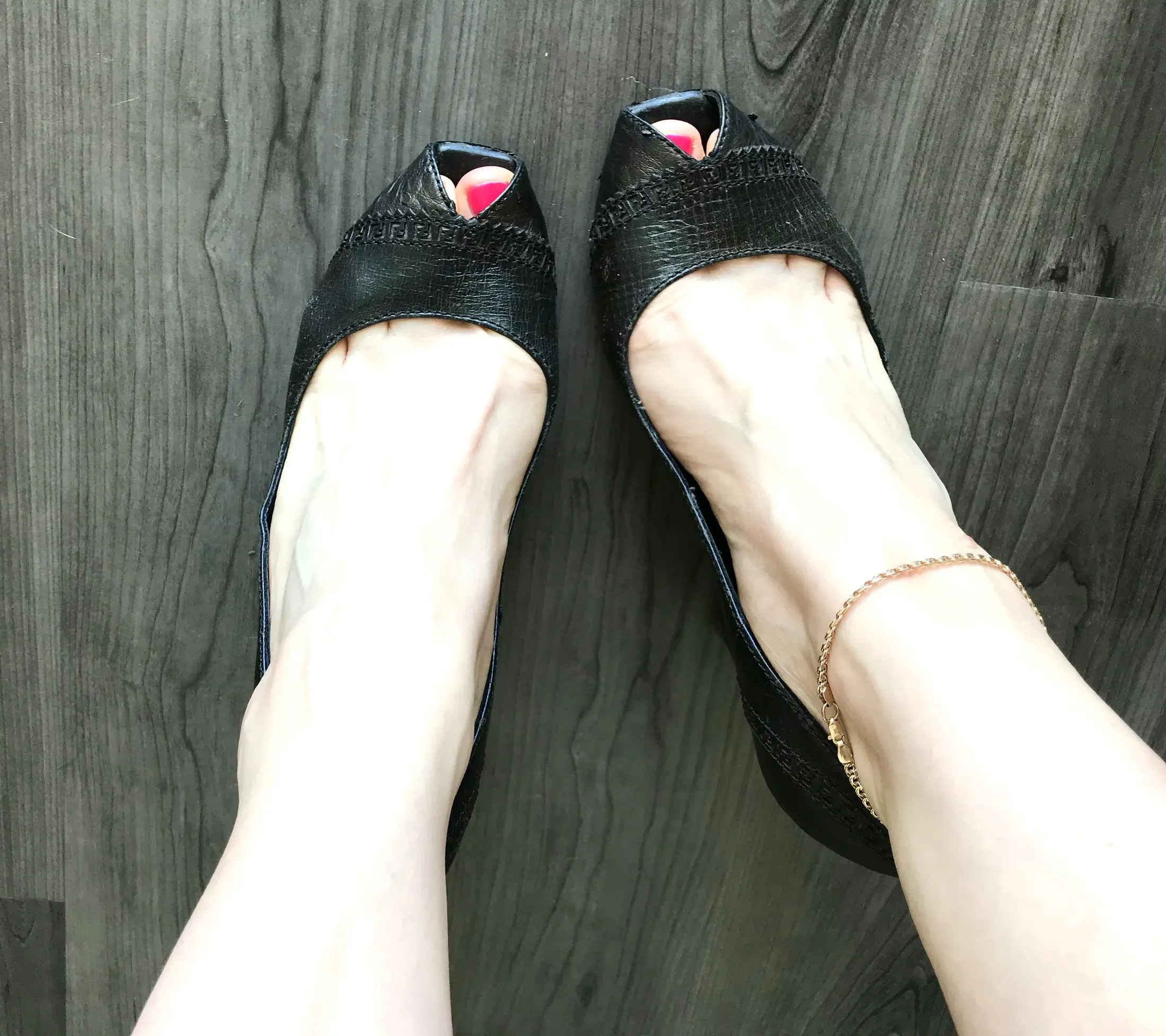 Exclusive Fendi Signature Peep Toe High Leather Heels — image 14