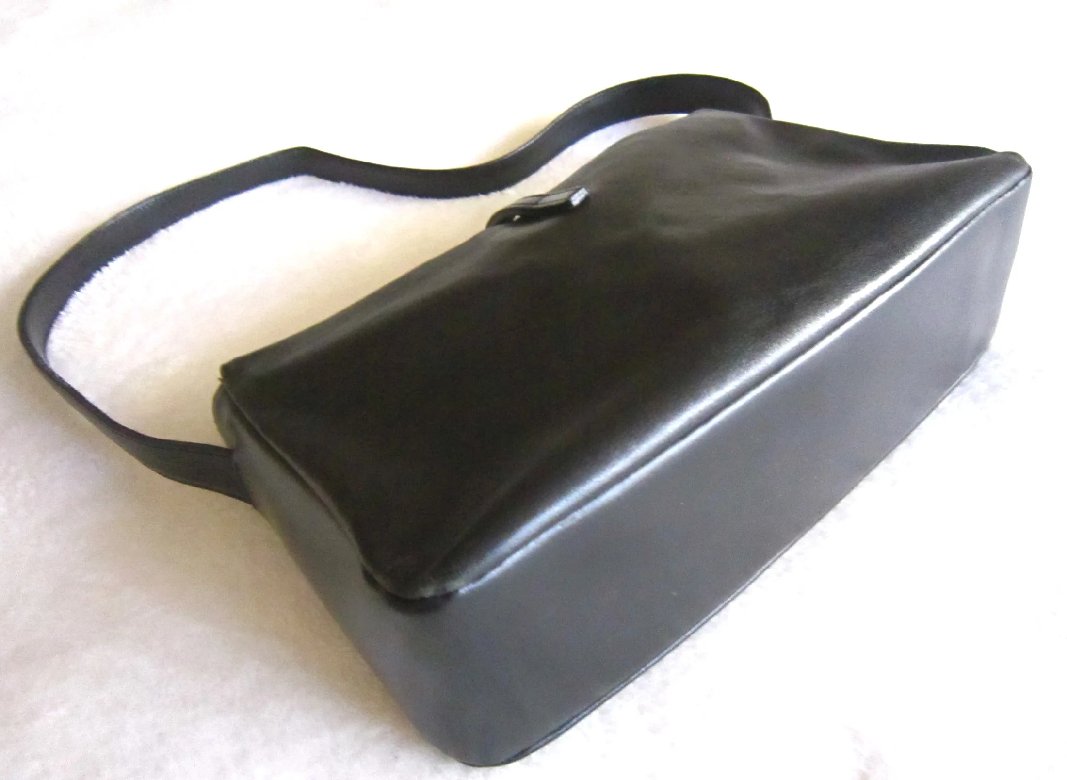 Furla Black Leather Hobo Bag — image 4