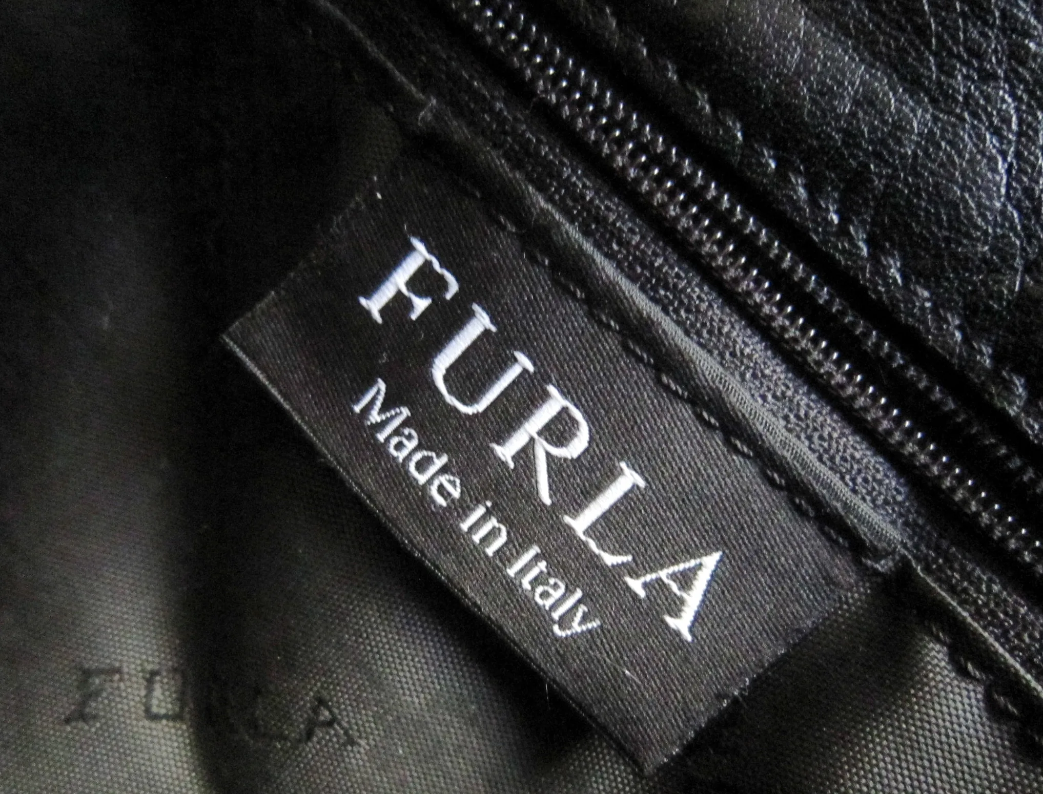 Furla Black Leather Hobo Bag — image 8