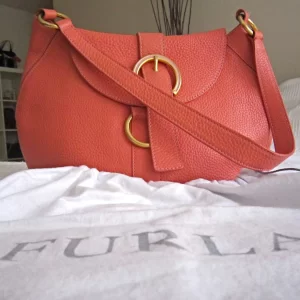 Furla Coral Leather Hobo Bag
