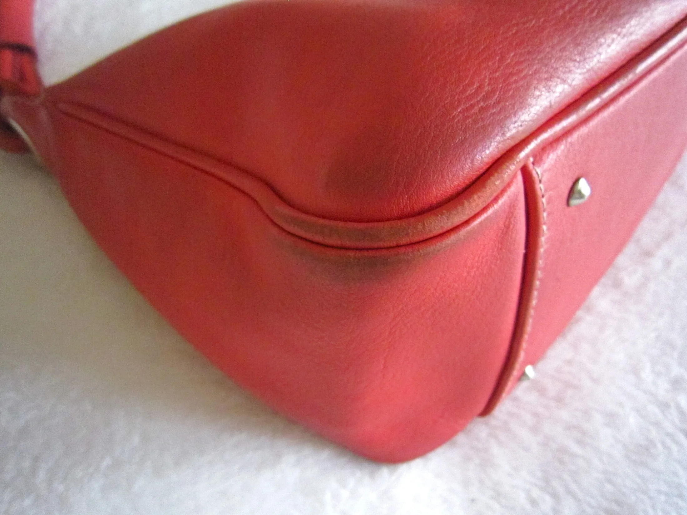 Furla Red Leather Shoulder Bag — image 6