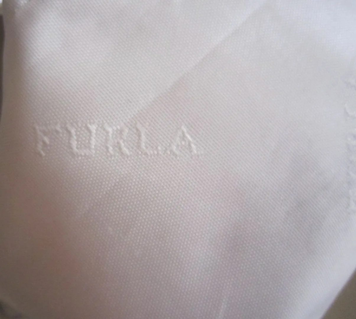 Furla White & Black Leather Hobo Bag — image 10