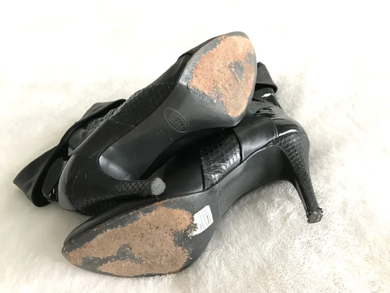 Furla Black Leather Ankle Boots/Size 37 — image 7