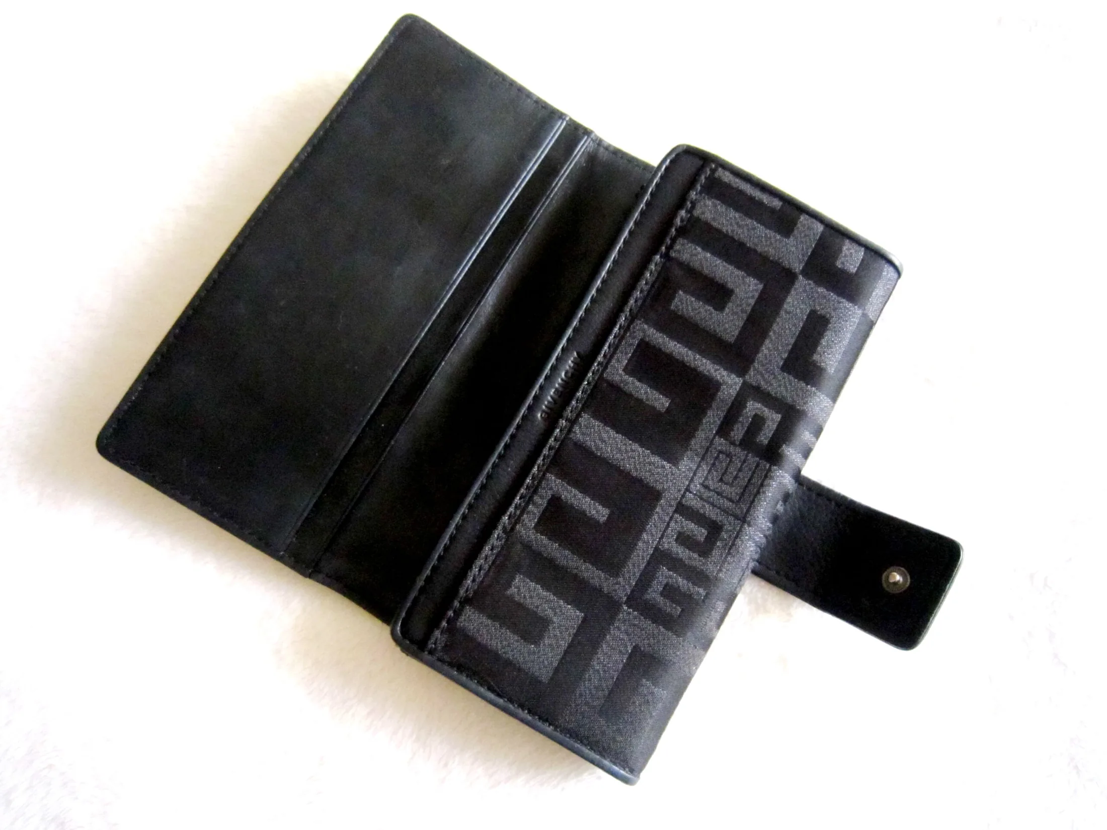 Givenchy Black Signature Long Wallet — image 6