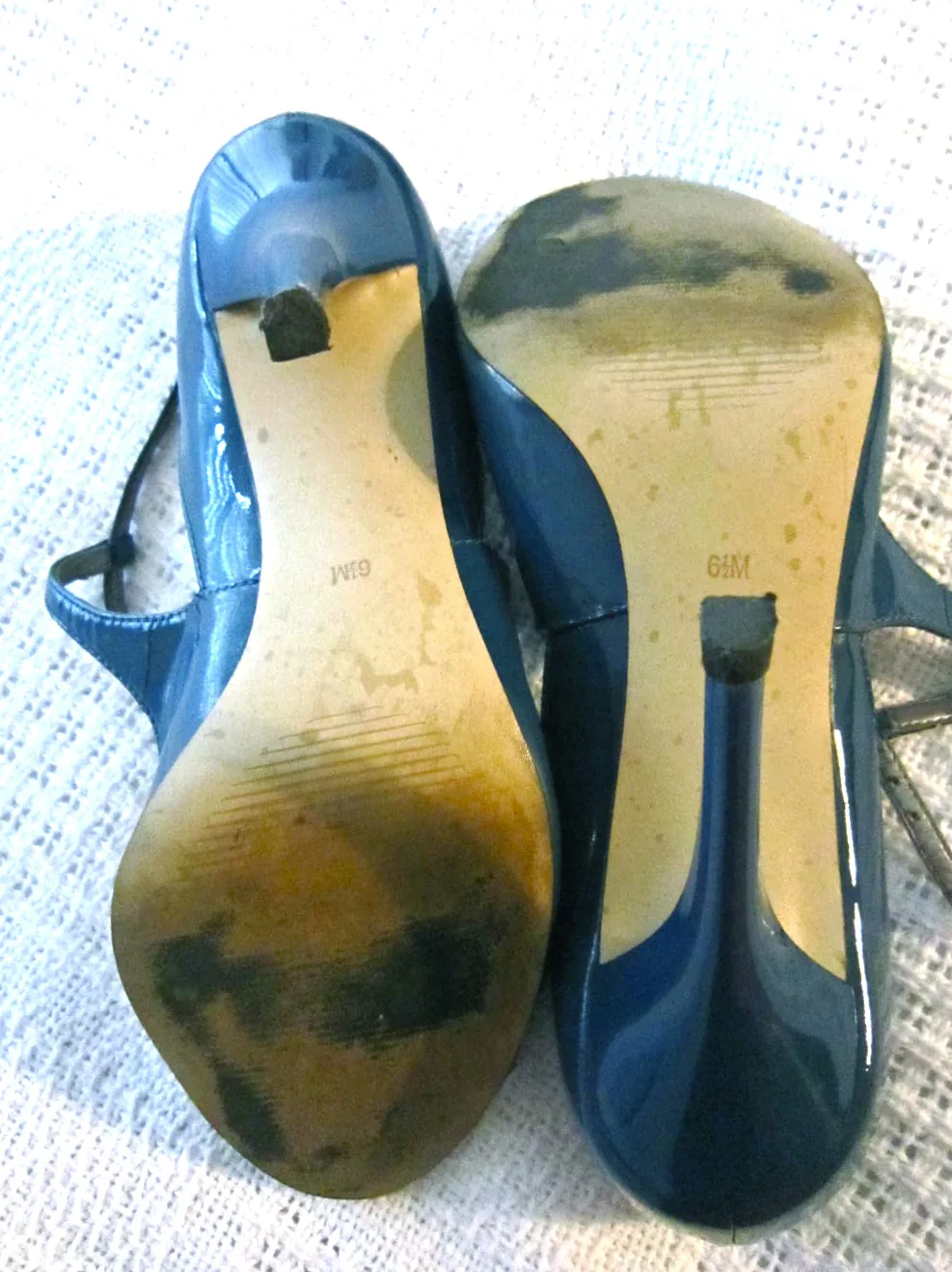 Guess by Marciano Blue Patent Leather Heels/Size 6.5 — image 6