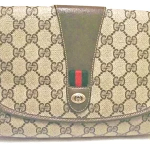 Gucci Supreme Vintage Monogram Pouch