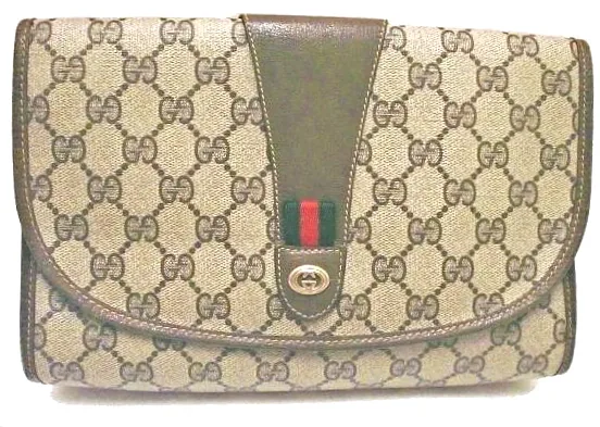 Gucci Supreme Vintage Monogram Pouch