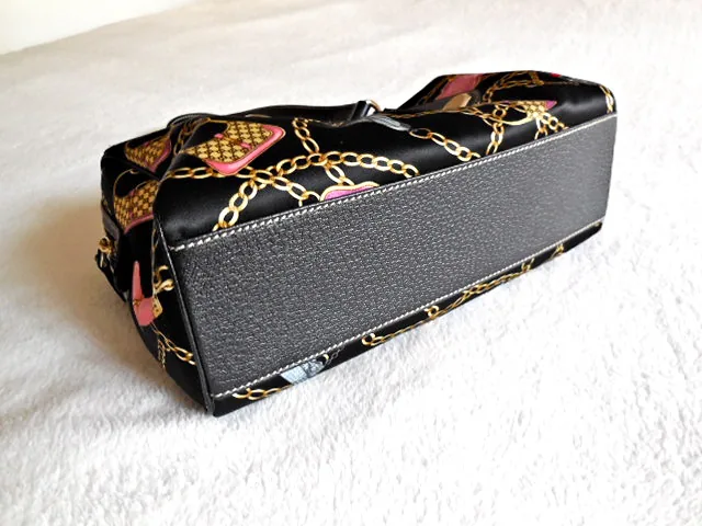Gucci Black Multicolor Charm Shoulder Bag — image 3