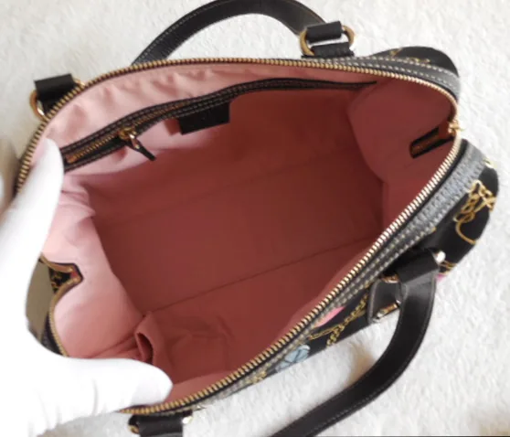 Gucci Black Multicolor Charm Shoulder Bag — image 6
