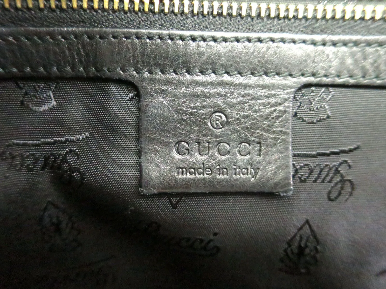Gucci Black Patent Crystal Hysteria Medium Handbag — image 7