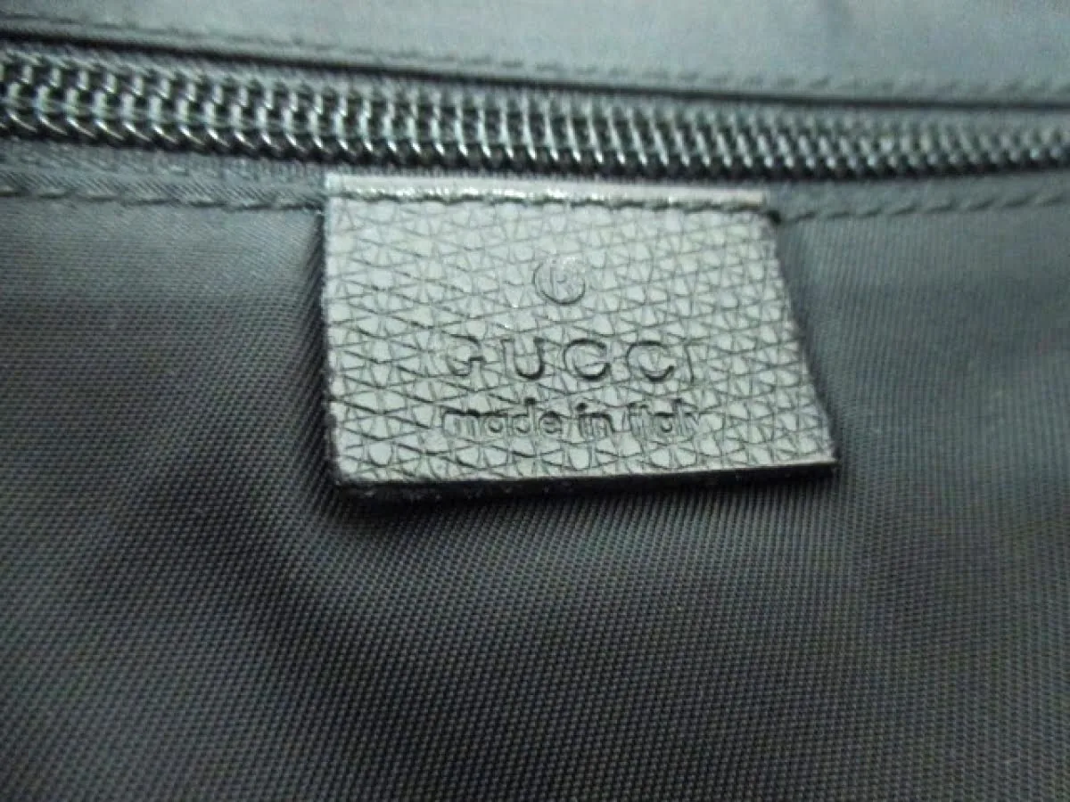 Gucci Canvas Black Large Tote Bag — image 11