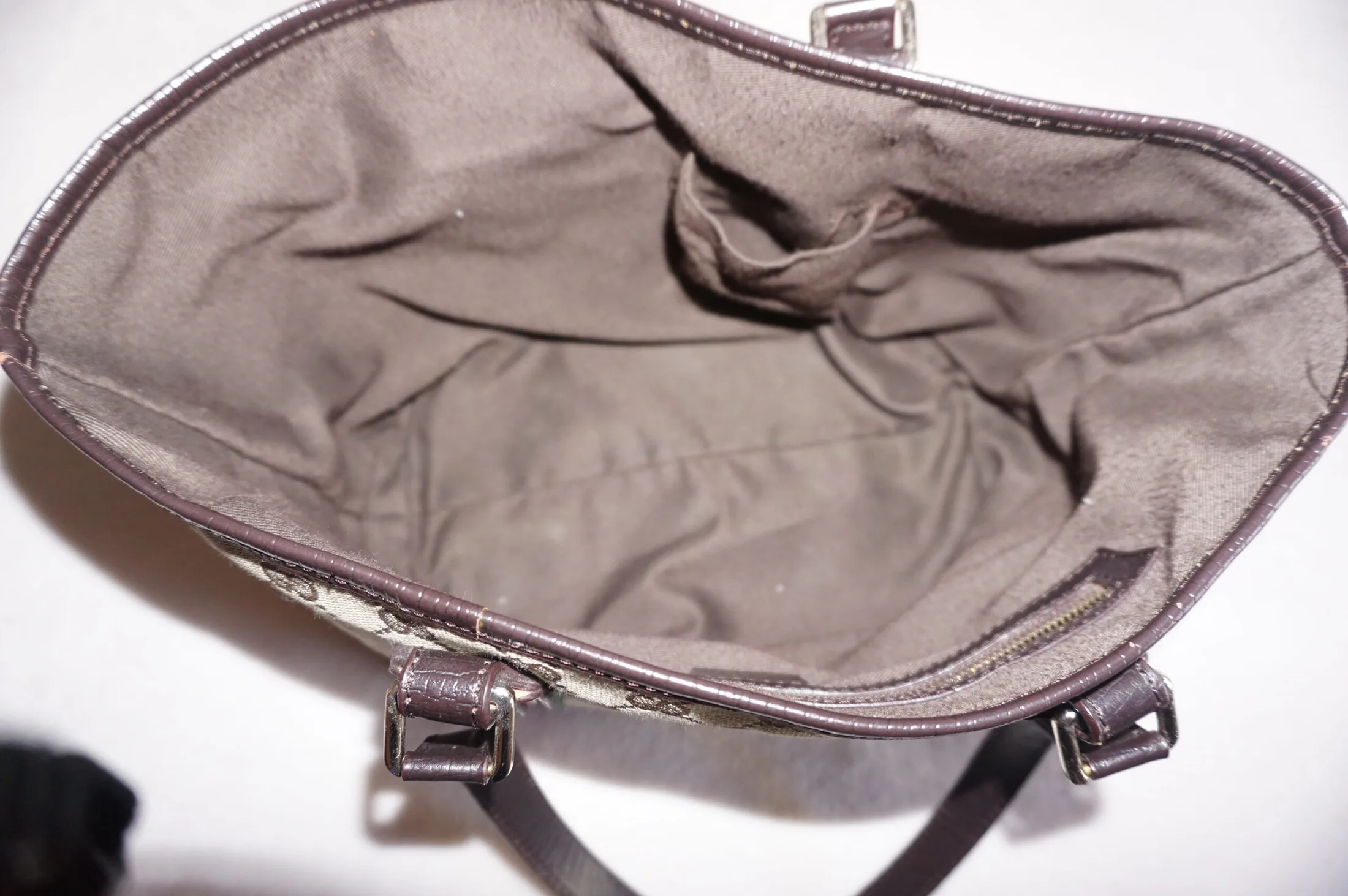 Gucci GG Canvas Charm Tote Bag — image 6