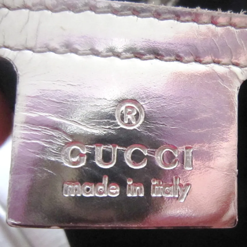 Gucci GG White Canvas Joy Boston Bag /Strap — image 12