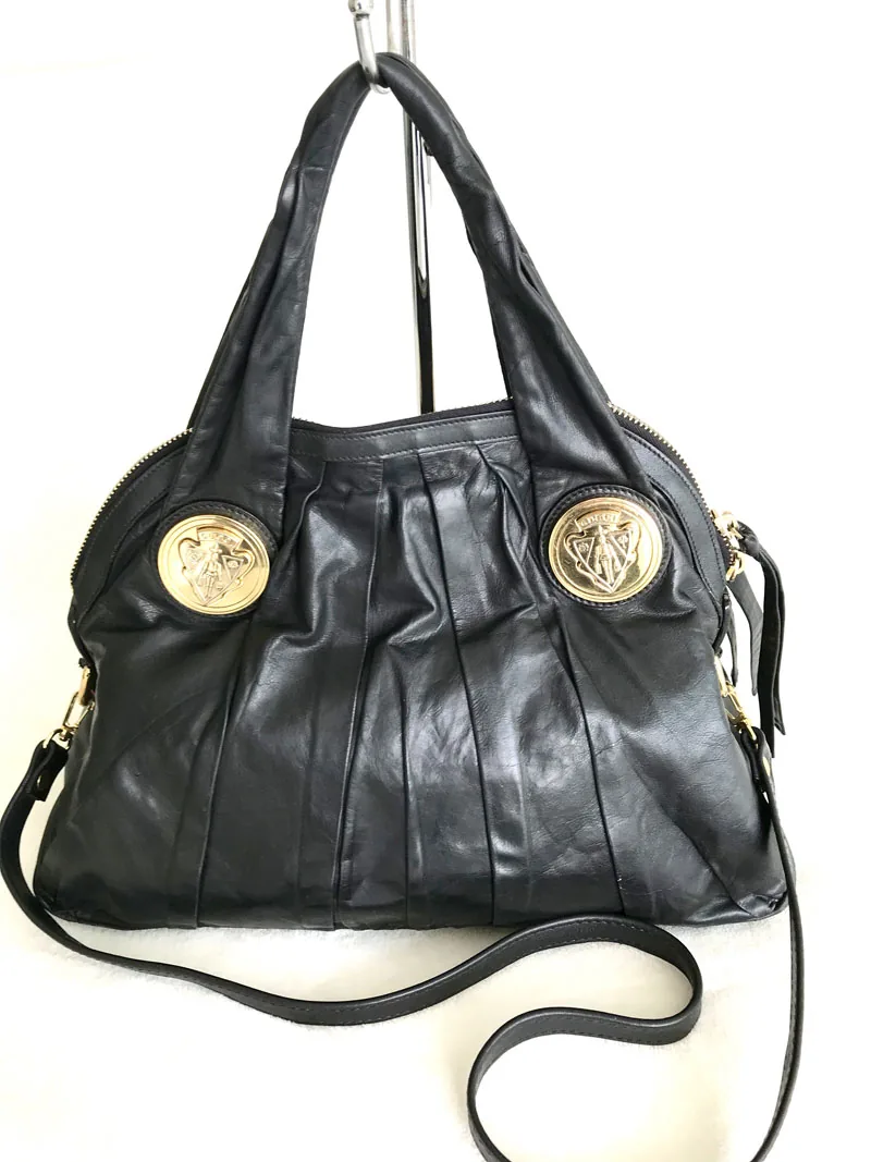 Gucci Hysteria Black Calfskin Leather Shoulder Bag — image 2