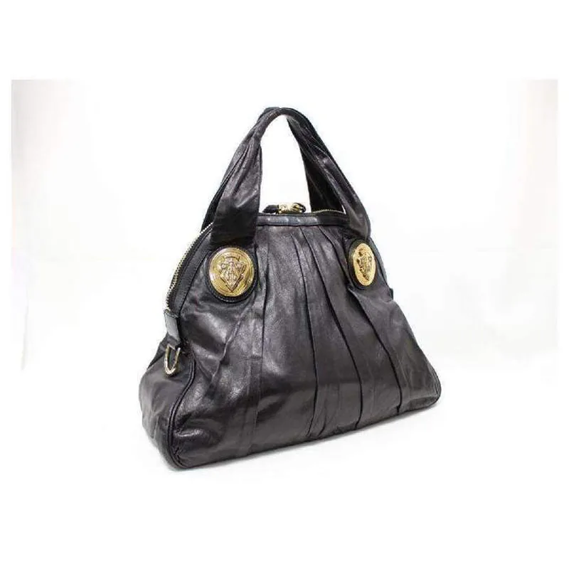 Gucci Hysteria Black Calfskin Leather Shoulder Bag — image 5