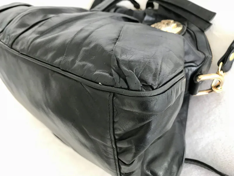 Gucci Hysteria Black Calfskin Leather Shoulder Bag — image 10