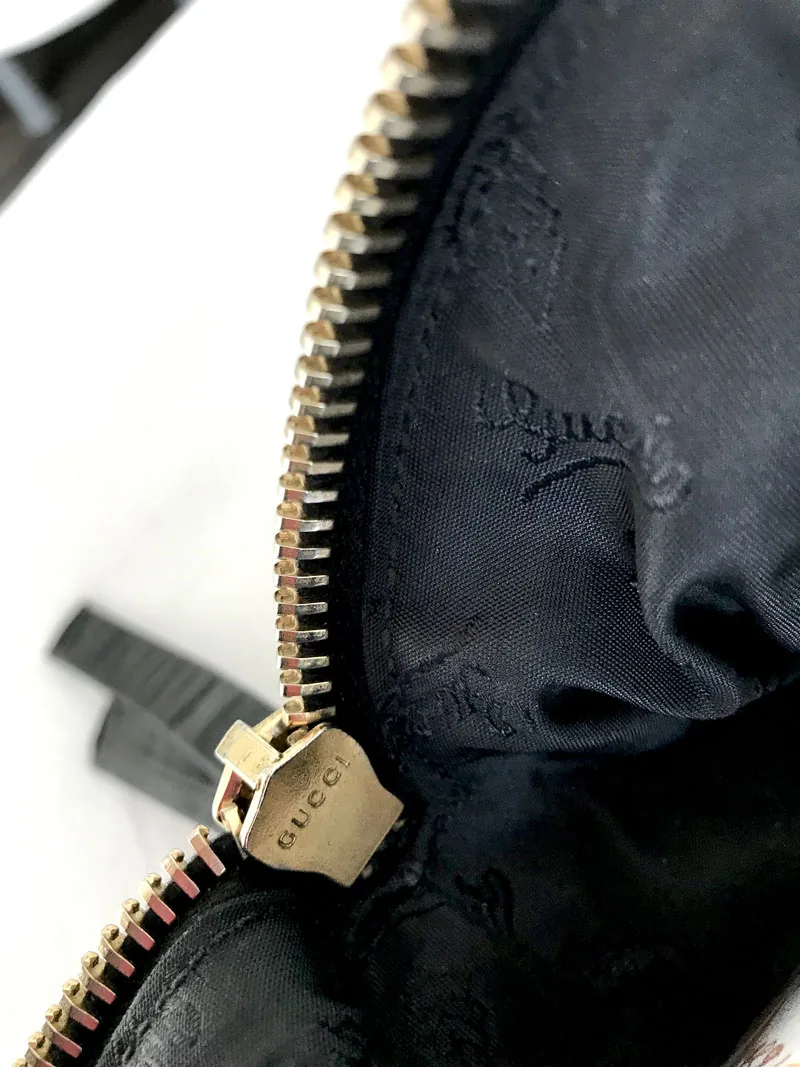 Gucci Hysteria Black Calfskin Leather Shoulder Bag — image 14