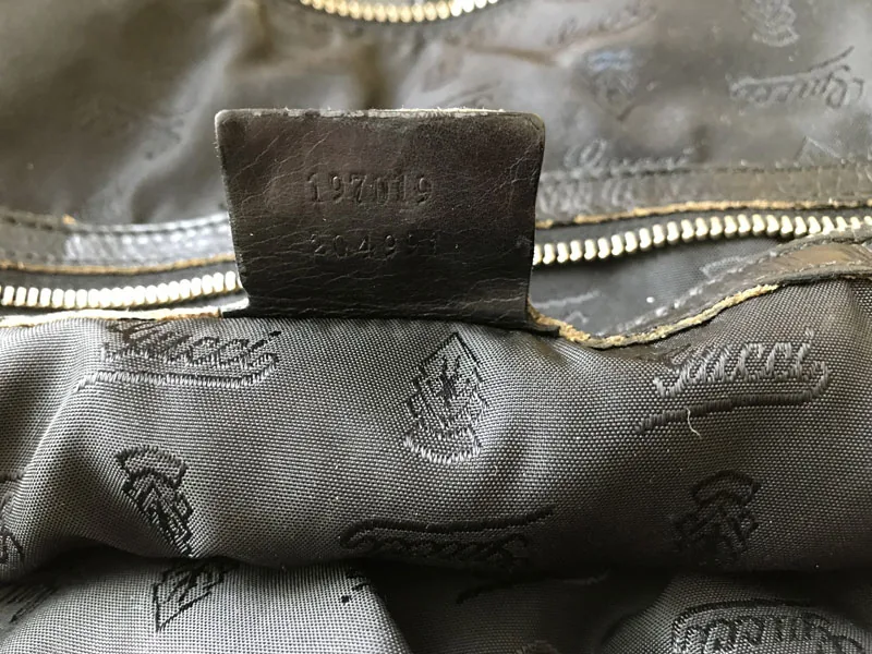 Gucci Hysteria Black Calfskin Leather Shoulder Bag — image 15