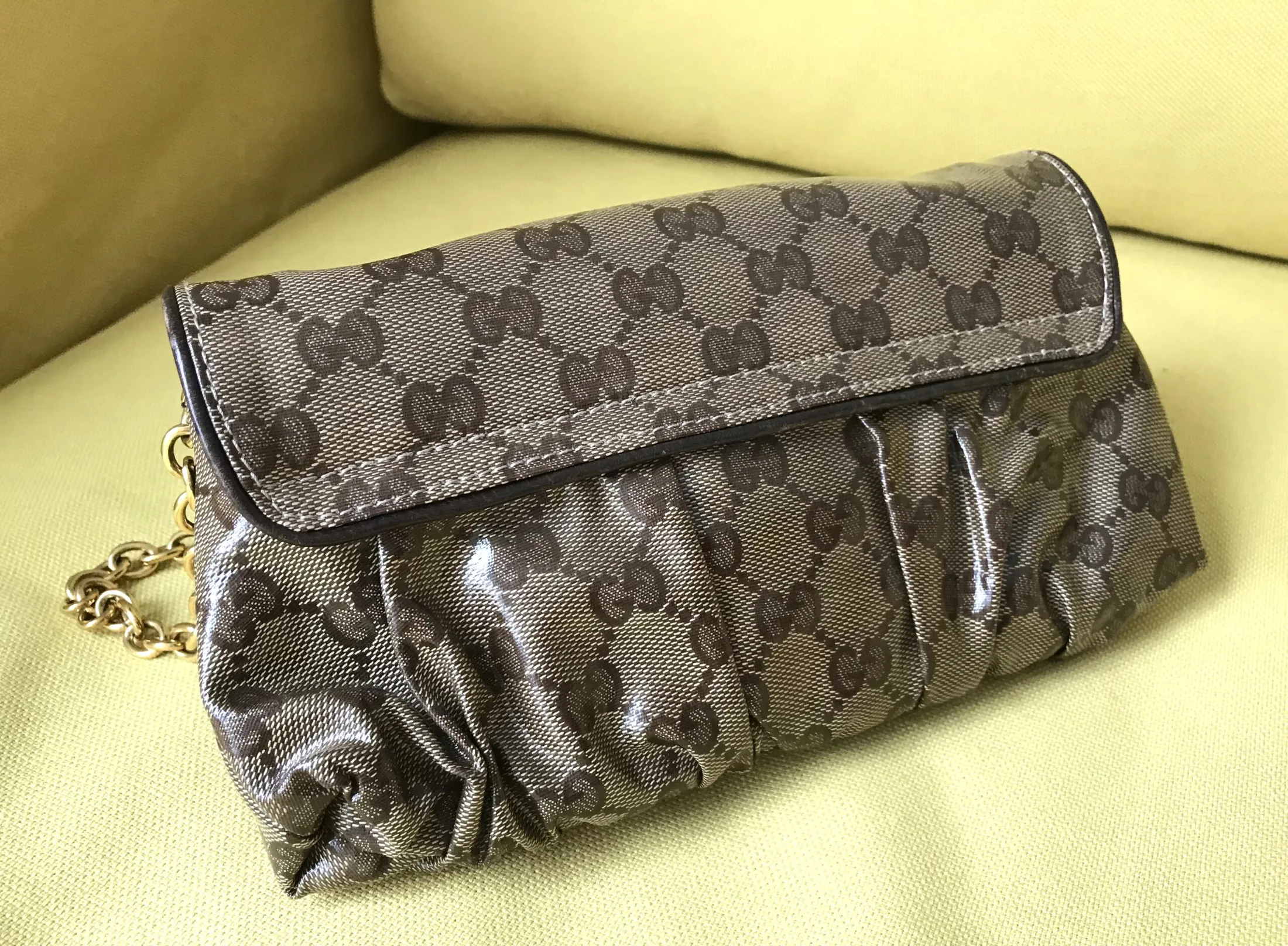 Gucci Hysteria Crystal GG Babouska Heart Clutch — image 7