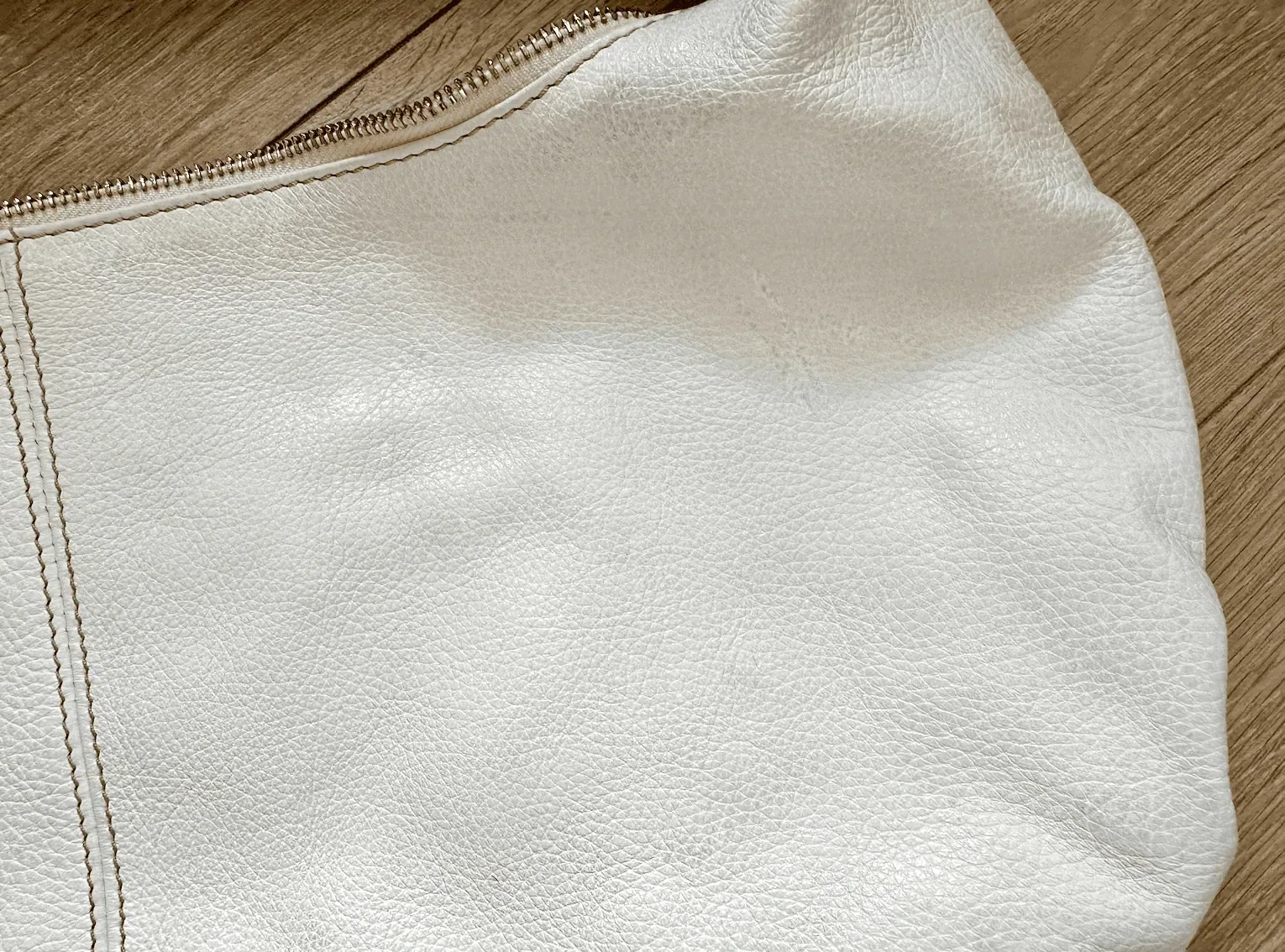Gucci White Leather Bamboo Jungle Hobo Bag — image 13