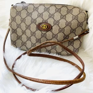 Vintage Gucci GG Monogram Cross Body Small Bag