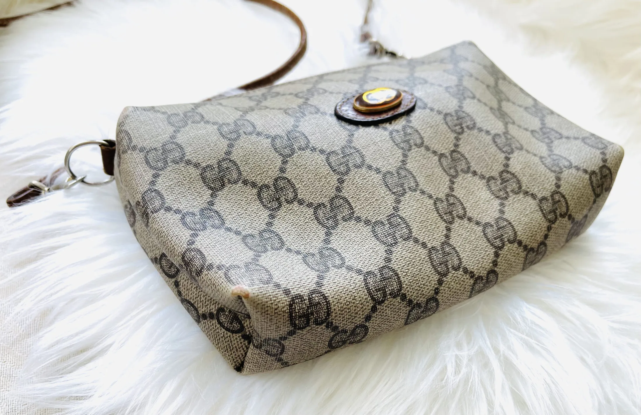 Vintage Gucci GG Monogram Cross Body Small Bag — image 7
