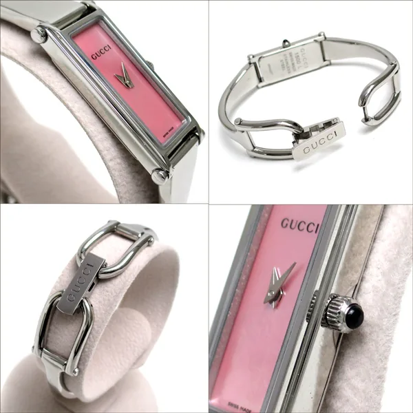 Gucci 1500 L Quartz Pink Shell Ladies Watch — image 2