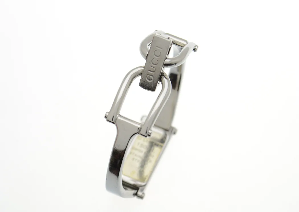 Gucci Silver 1500 Black Dial Ladies Watch — image 4