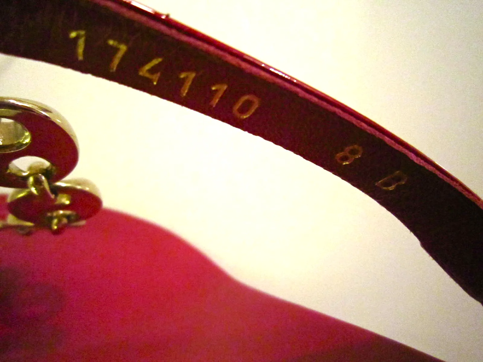 Gucci Cherry Patent Leather Horsebit Sandals — image 6