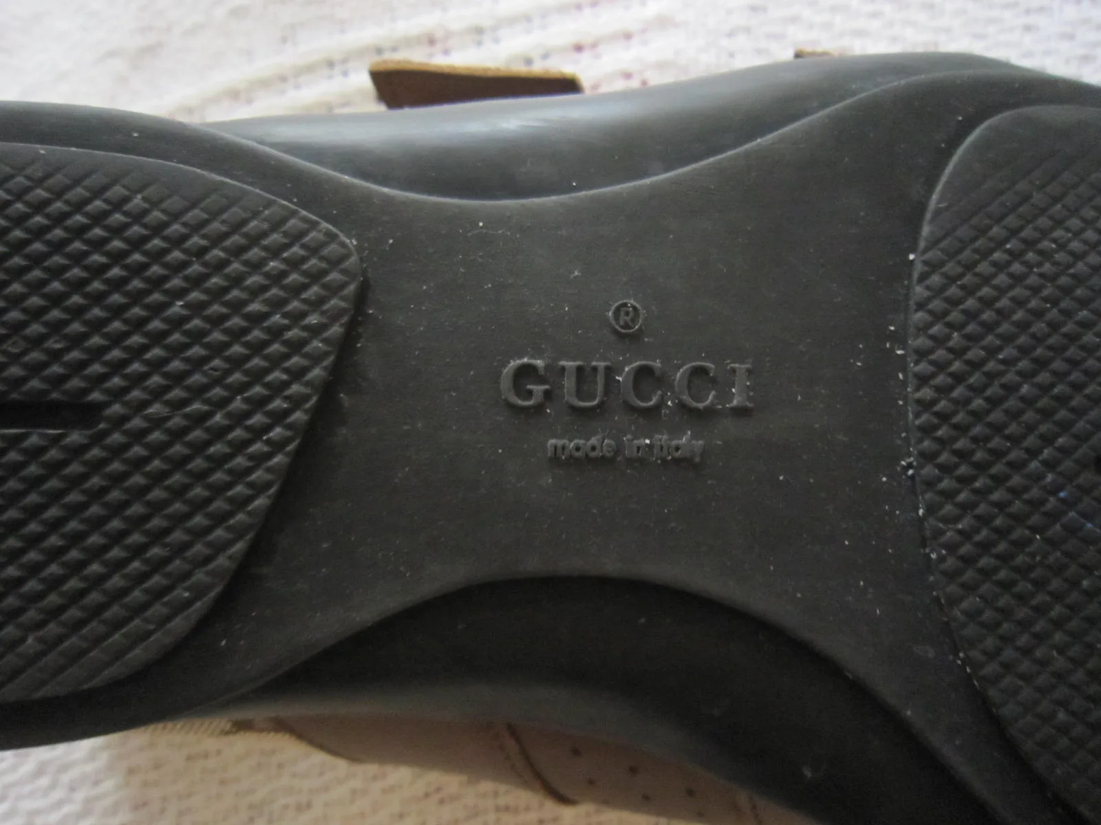 Gucci Mens Brown GG Guccissima Leather Shoes — image 7