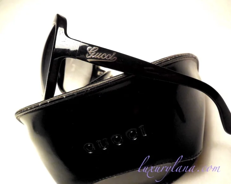Gucci Black Frame Gradient Tint Sunglasses — image 5