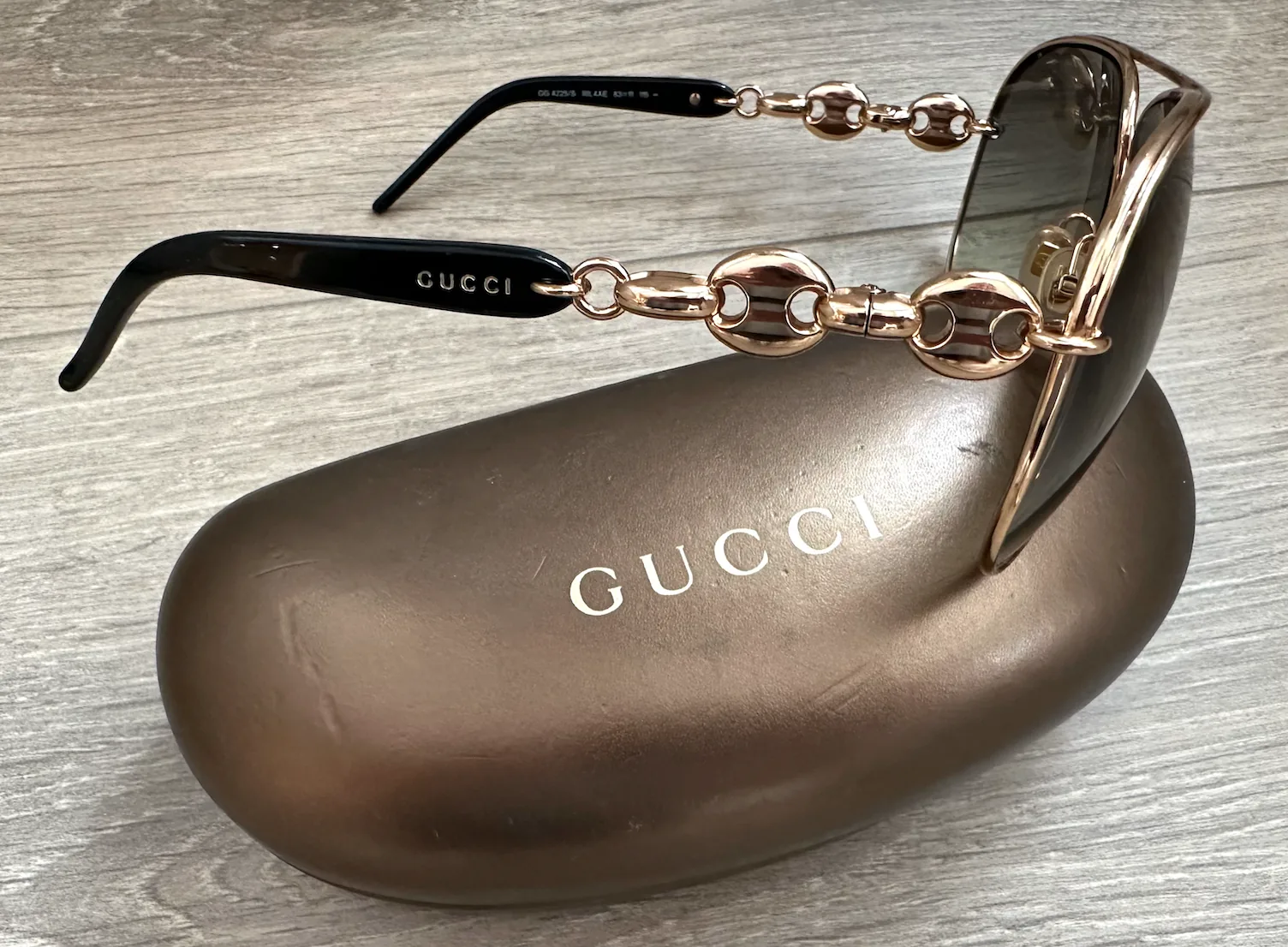 Gucci Marina Chain Aviator Sunglasses GG 4225/S — image 7