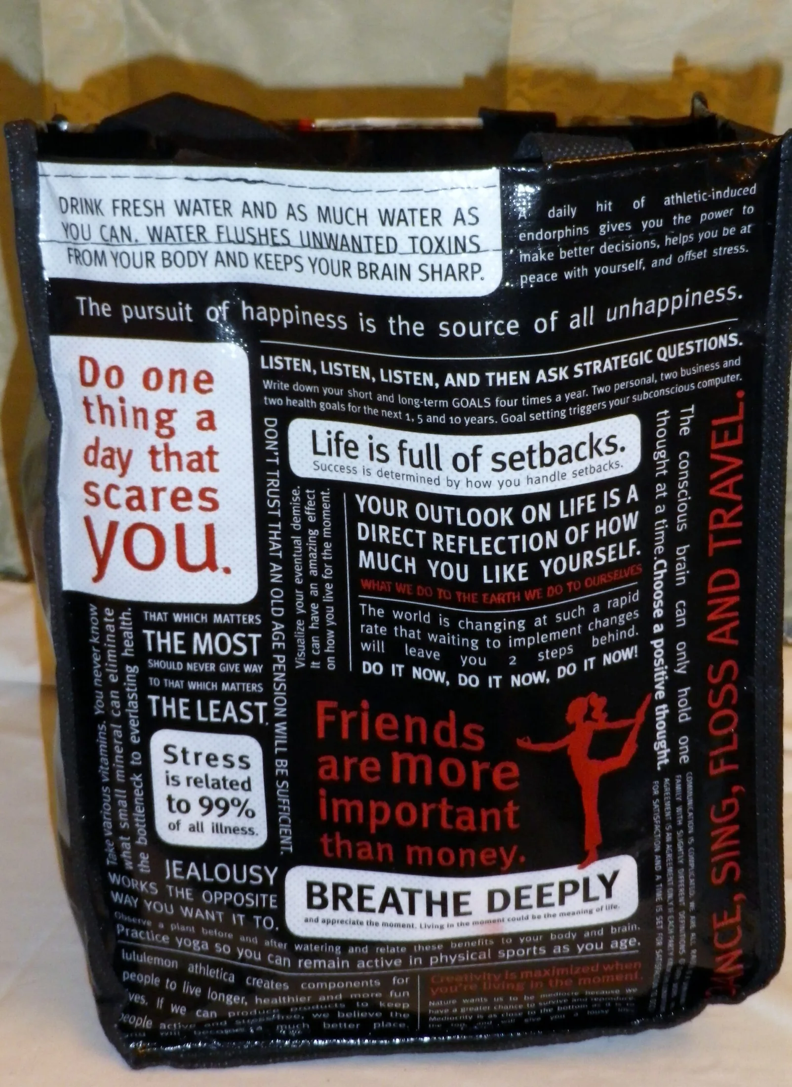 Holt Renfrew Victoria Secret Lululemon Shopping Bag — image 3