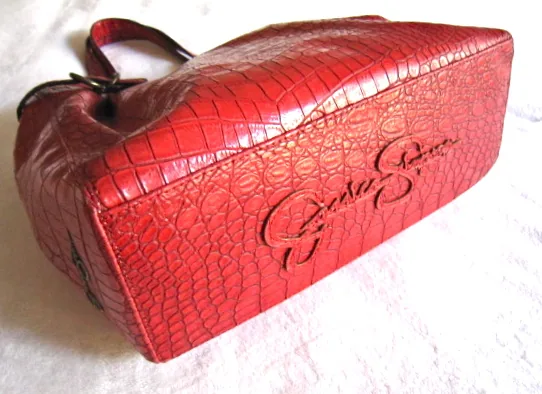 Jessica Simpson Ruby Sasha Croc Tote — image 6