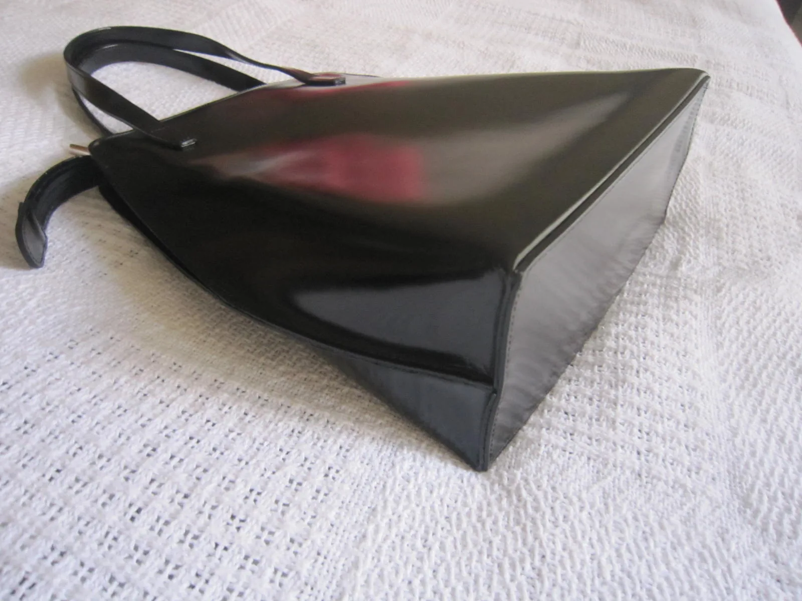 Katharine Hamnett London Black Leather Handbag — image 5