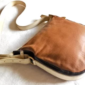 Lancel Brown Leather Crossbody